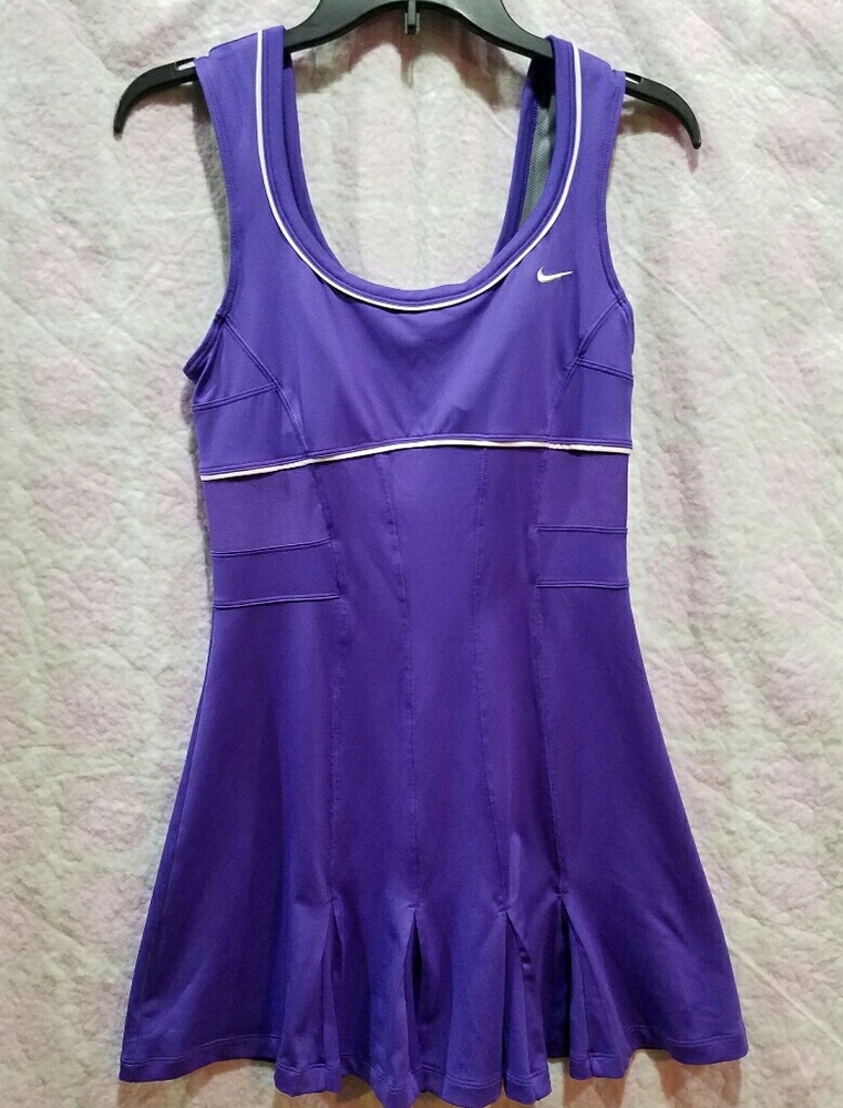 "sale" Nwot Nike purple dri-fit tennis dress